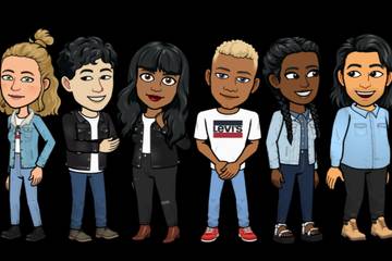 Snapchat et Levi’s lancent la collection Levi’s x Bitmoji