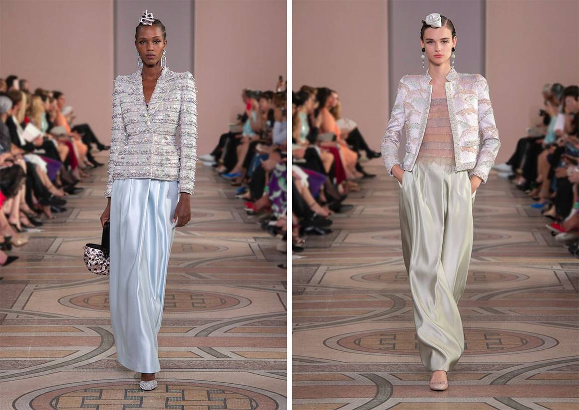 Armani reinterpreta el estilo “folk” durante la Semana de la Alta Costura de París