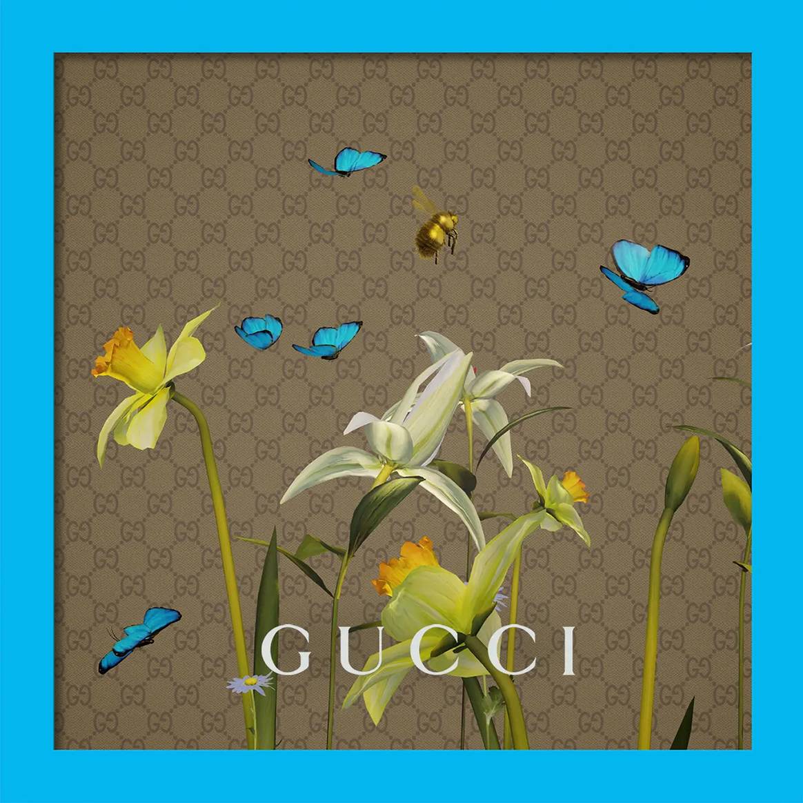 Photo Credits: Obra NFT “BL00M” de Ignasi Monreal, para “The Next 100 Years of Gucci”. Gucci Vault, página oficial.