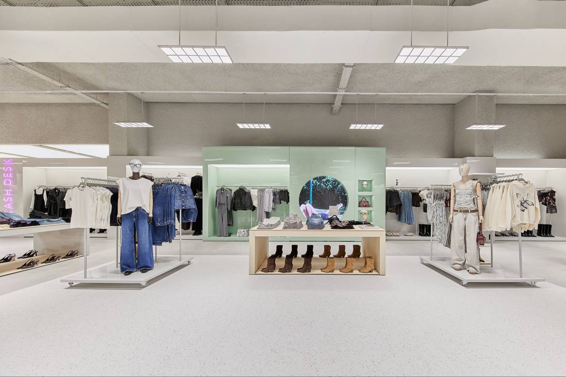 Bershka's flagship store at the Trafford Centre, Manchester