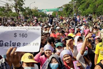 Cambodia: minimum wage for garment workers reaches 140 US dollars