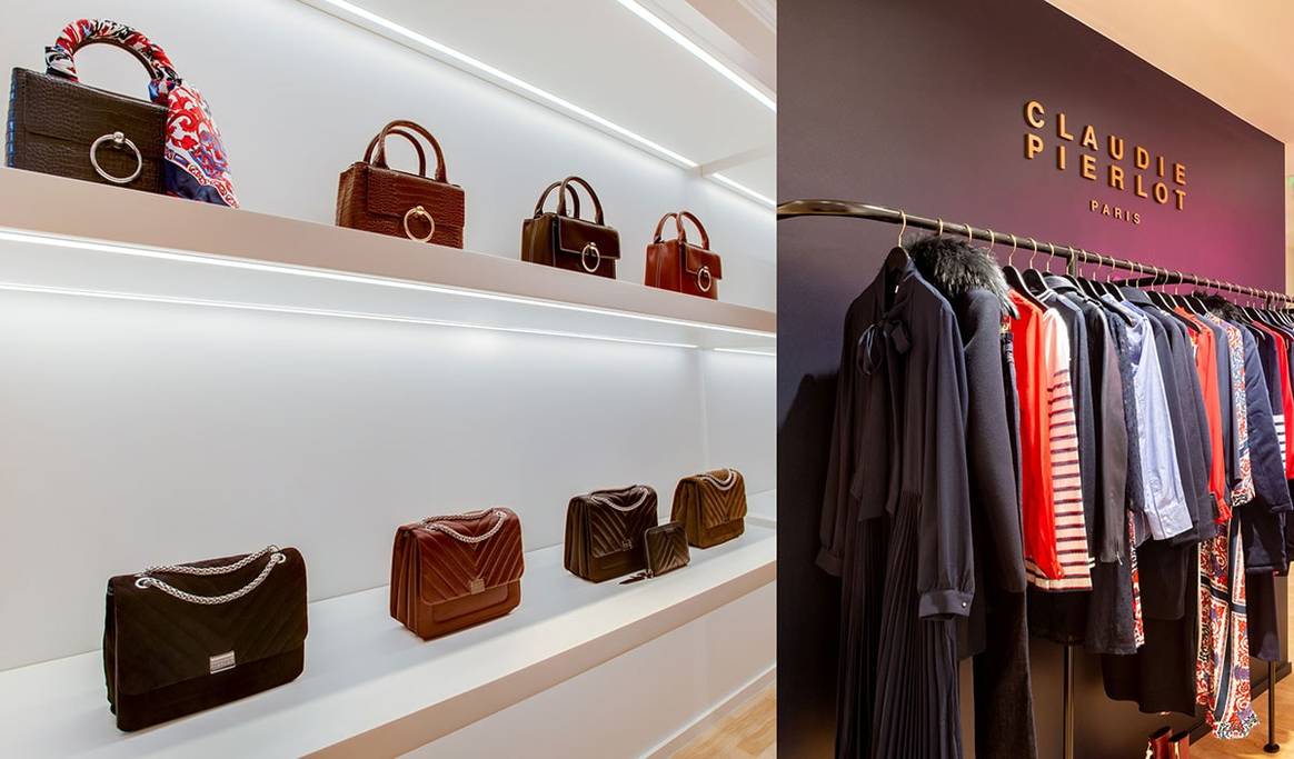En images : le nouveau flagship de Claudie Pierlot sur les Champs-Elysées