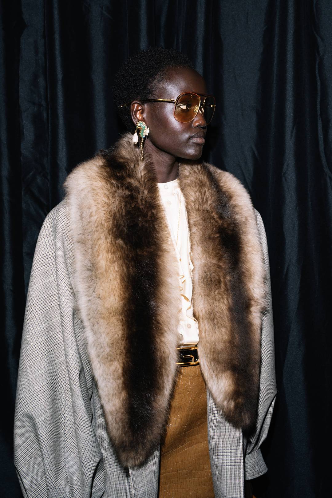 Il backstage della collezione Cruise  2026 di Gucci