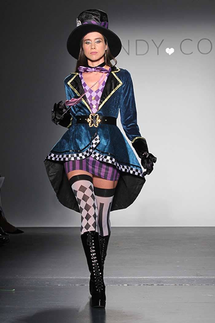 This was the first NYFW Halloween Fashion runway show