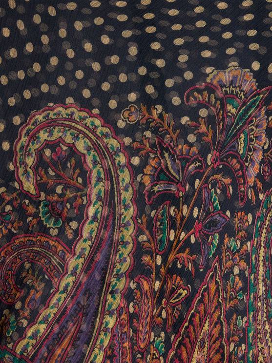 Langes Kleid Mit Herzausschnitt | Etro