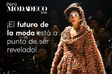 Xiomara Larenas ganó el concurso Jóvenes Creadores al Mundo, en el marco de Perú Moda Deco