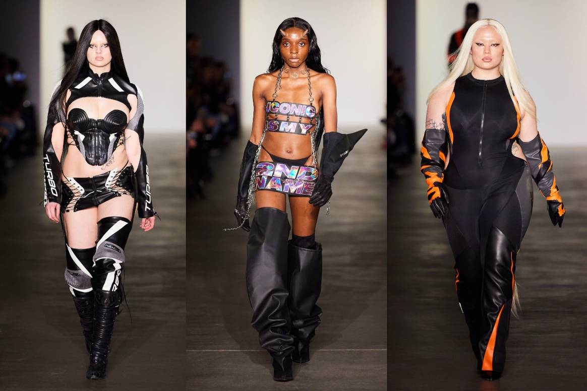 Namilia présente sa collection AH23 à Berlin. Image : © Finnegan Godenschweger