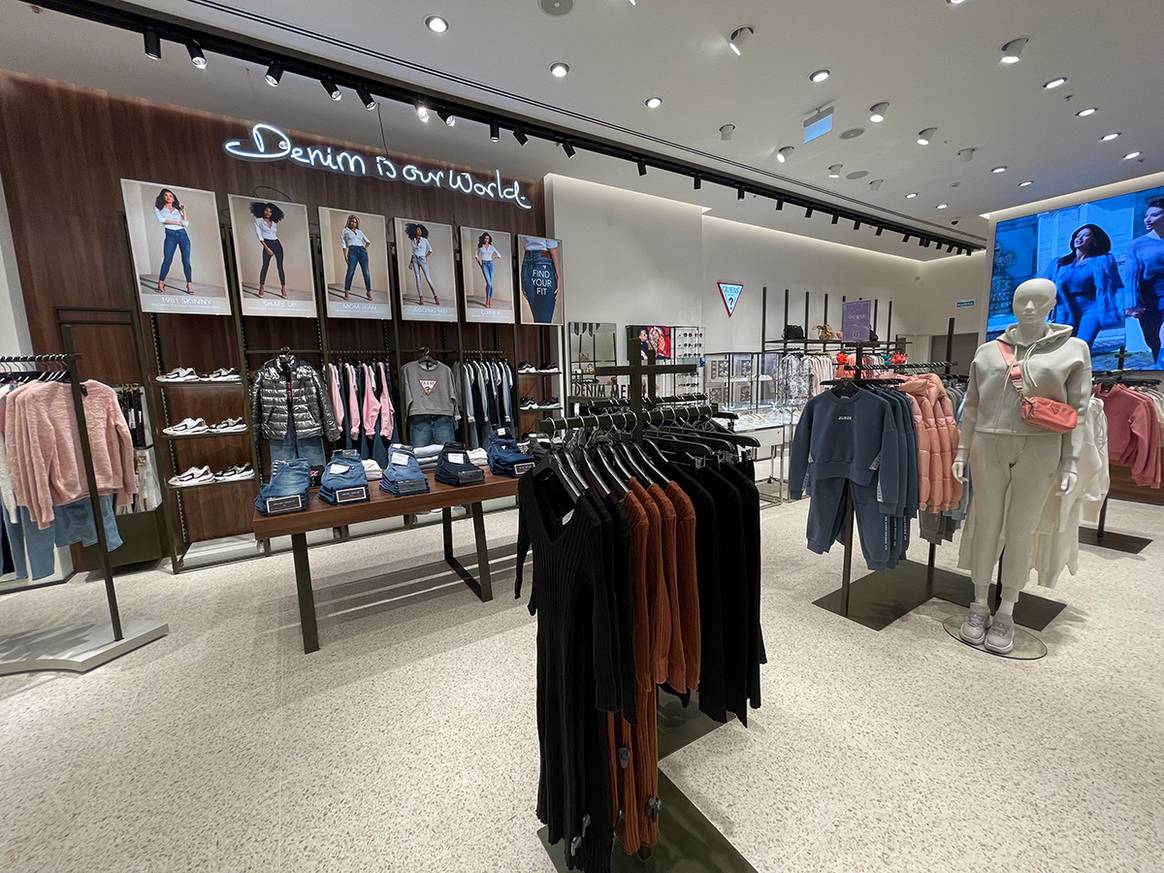 Guess открыл новый магазин в Перми