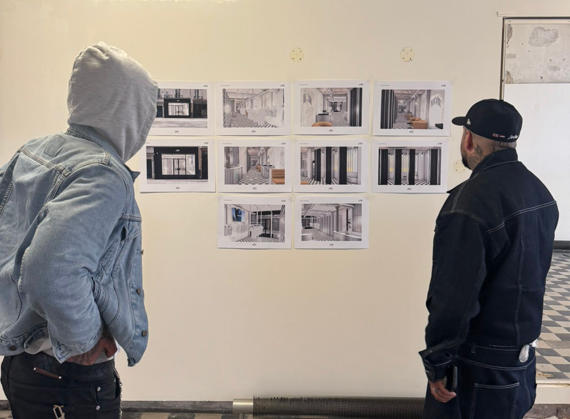 First look at the plans for the new Paris store