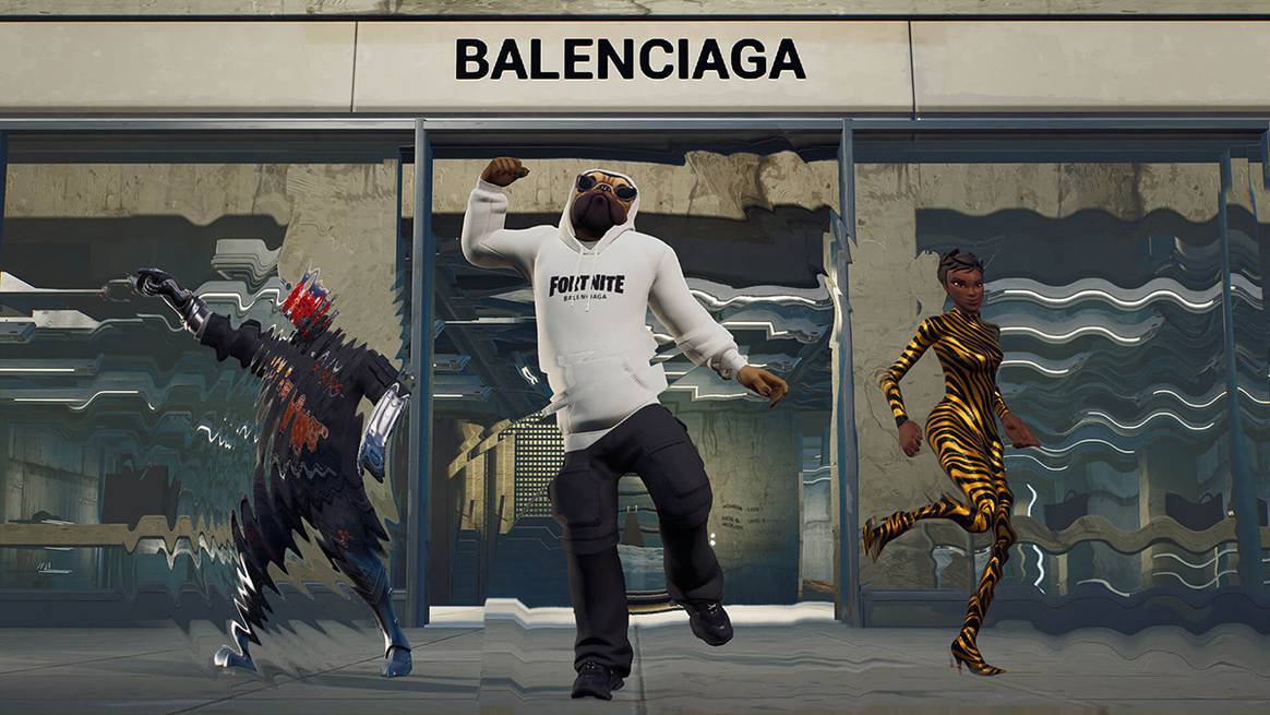 Photo Credits: Fortnite x Balenciaga. Páginas oficiales de Fortnite y de Balenciaga.