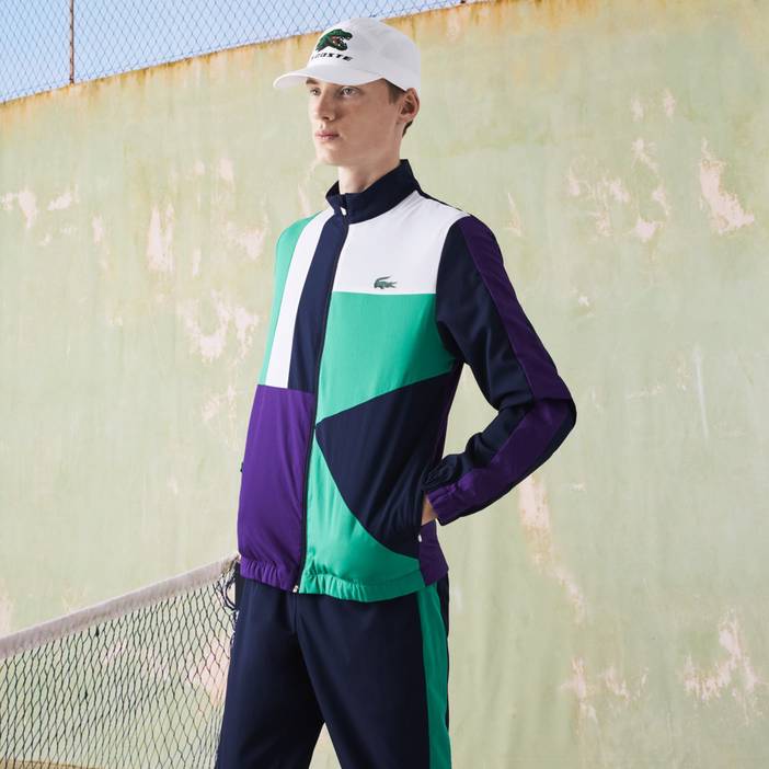 Herren Lacoste Sport Tennis-Trainingsanzug mit Krokodilaufdruck | Lacoste