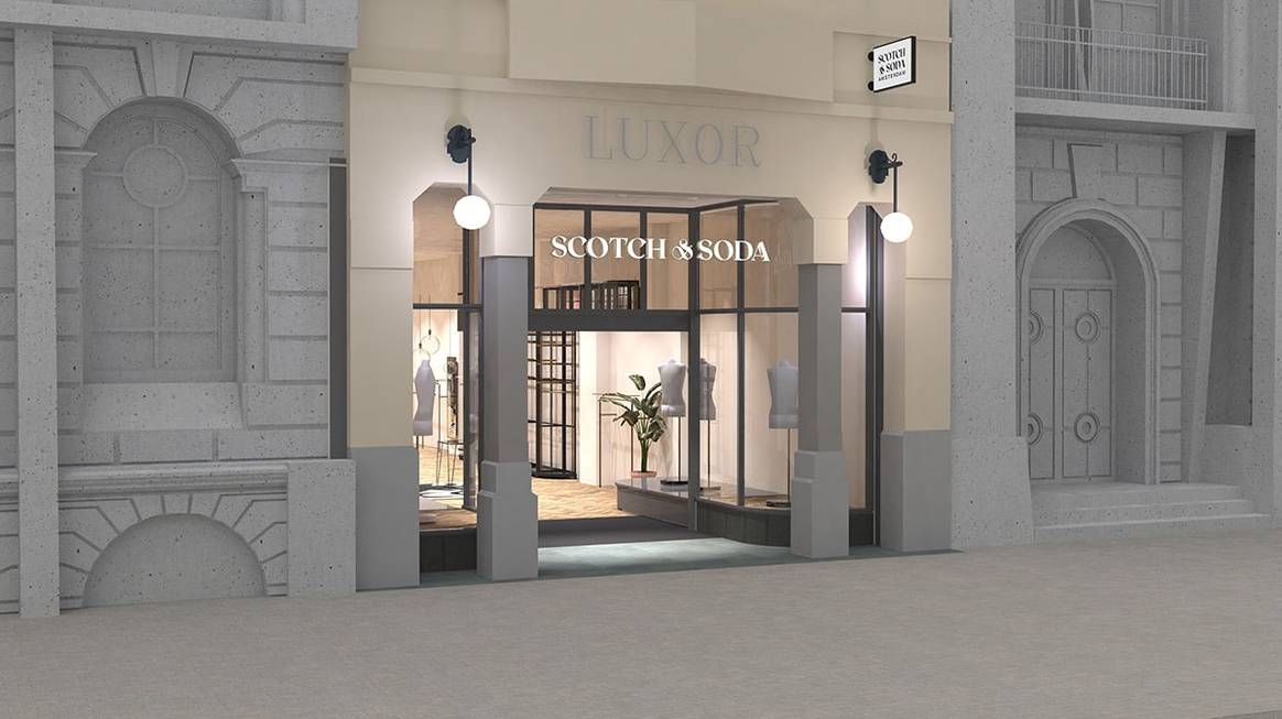 Kijken: zo ziet het nieuwe winkelconcept van Scotch & Soda eruit