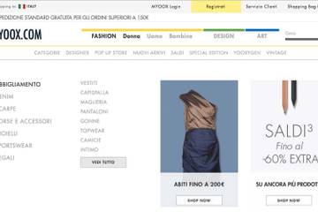 Ricavi netti in crescita per Yoox nel FY 2014