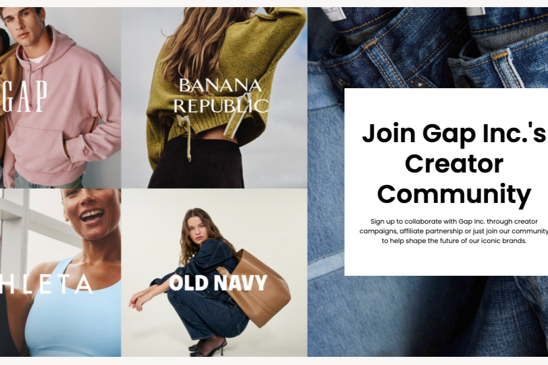 Gap Inc. Debuts Cross-Brand Content Creator and Social Media Advocacy Program