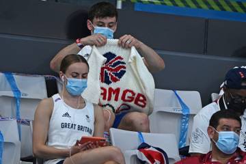 Tom Daley unveils knitted Team GB cardigan in support of brain cancer charity