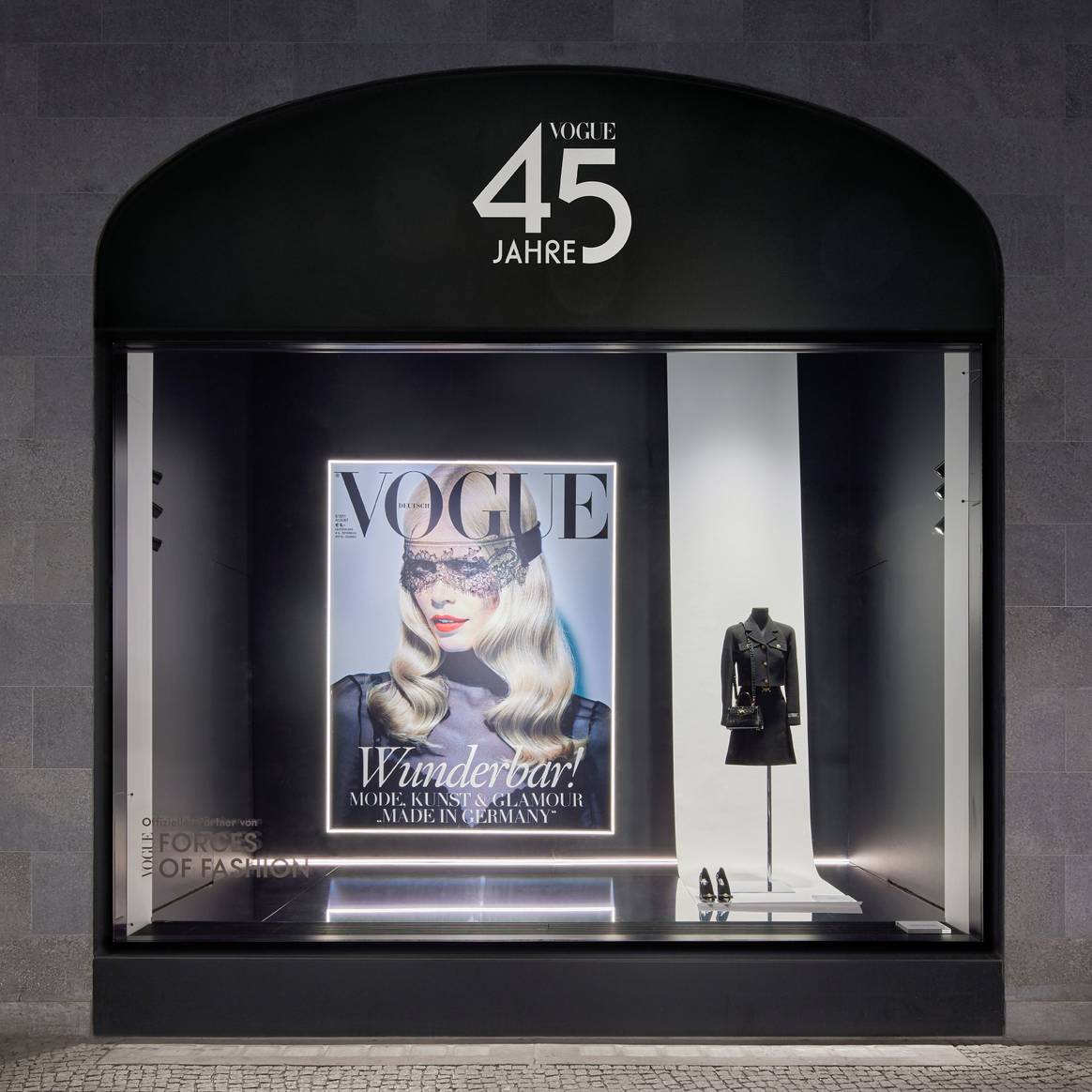 45 Jahre Vogue Germany, Schaufenster des KaDeWe