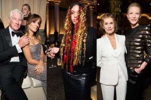 Star-studded front row for Armani's final collection in Milan