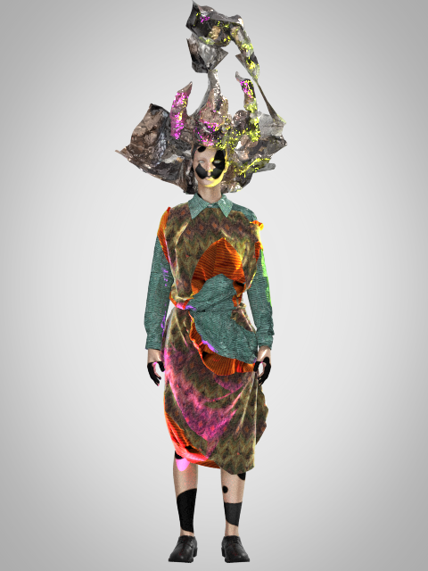 Image: Emma Clifton - AMFI Digital Fashion Summer Course 2022