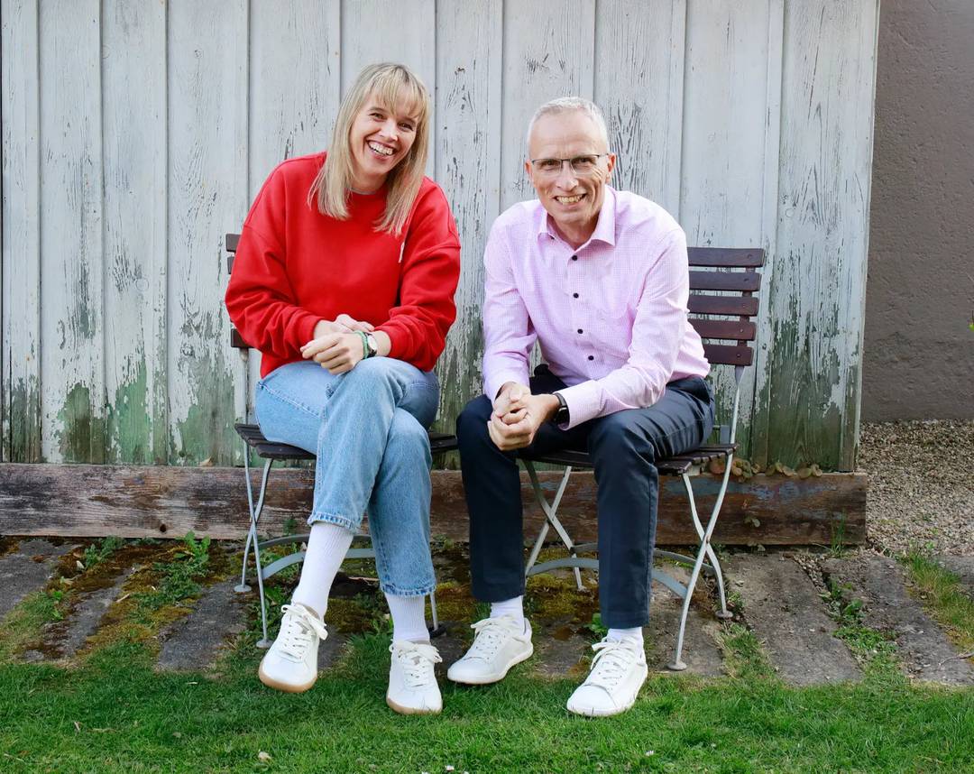 Gründer:innen von Blusun: Silvia Brindlmayer & Dirk Pfeffer.