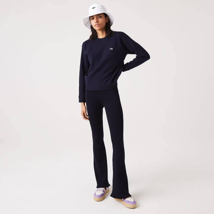 Damen Lacoste Woll-Pullover mit Rundhals | Lacoste