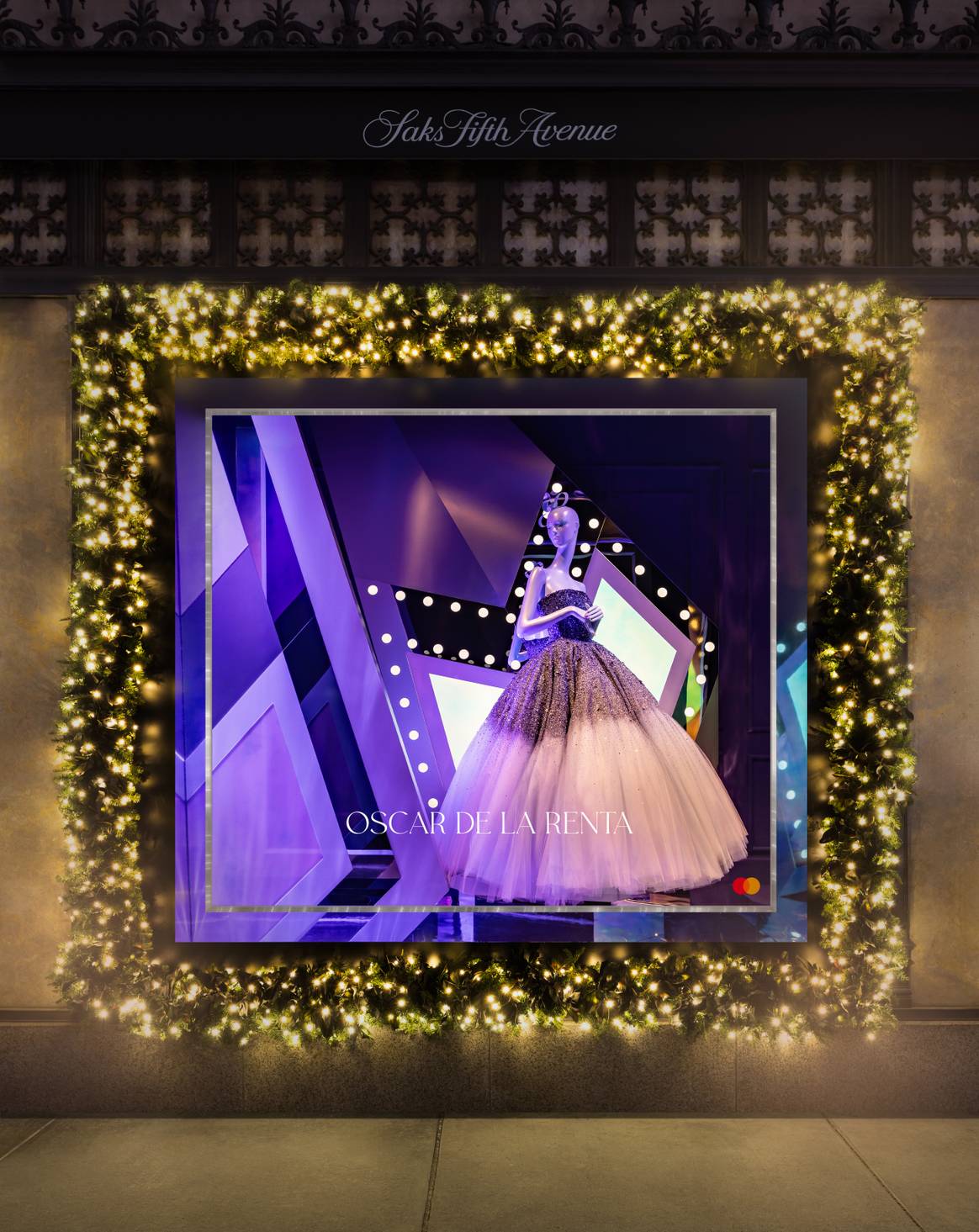 Saks 2024 holiday windows