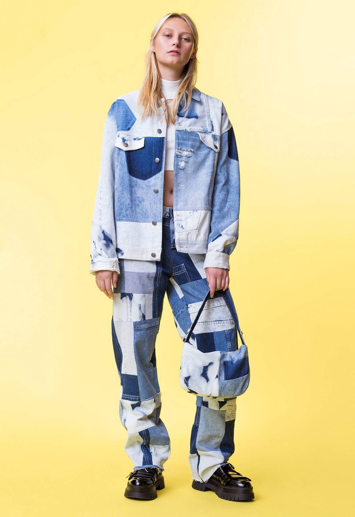 Bershka abraza la sostenibilidad con una colección “de proximidad” sin género y a partir de retales