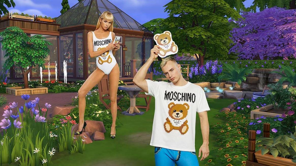 Moschino выпустил коллекцию одежды по культовой игре нулевых