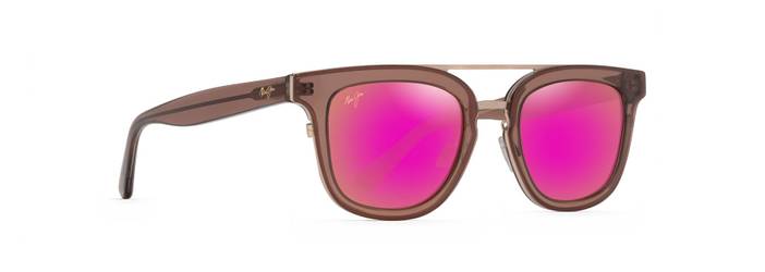 Relaxation Mode Polarized Sunglasses | Light Espresso Frames with MAUI Sunrise Lenses | Maui Jim