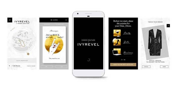 Google y Ivyrevel crean el 'Data Dress'