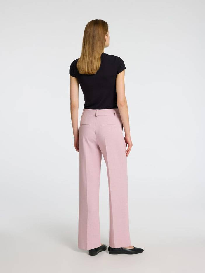 Tailored Wide Leg Broek | Selected-Femme