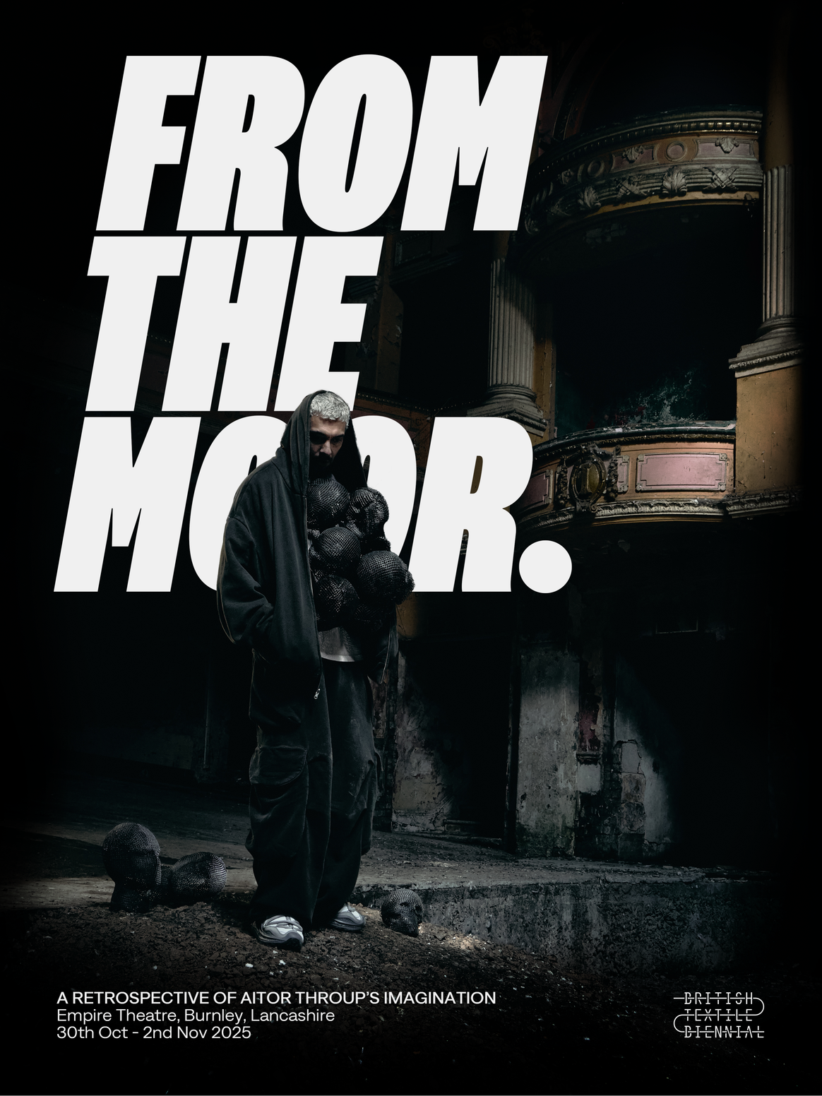 Aitor Throup ‘From The Moor’ exhibition poster
