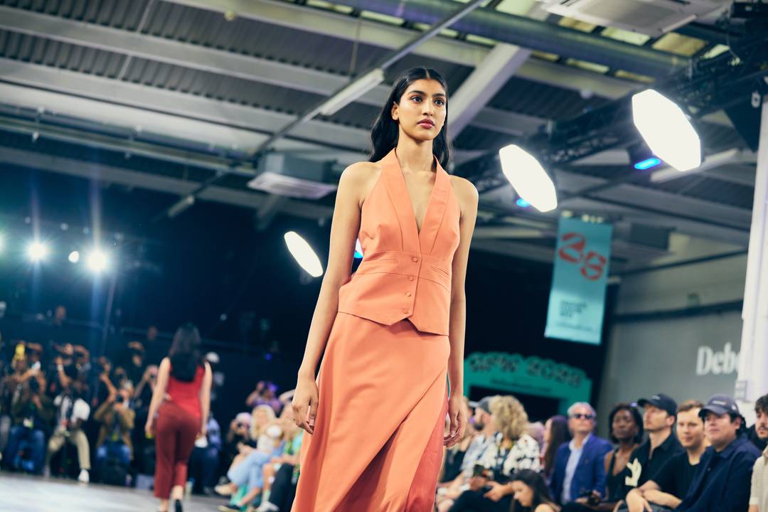 Debenhams catwalk at Graduate Fashion Week 2025