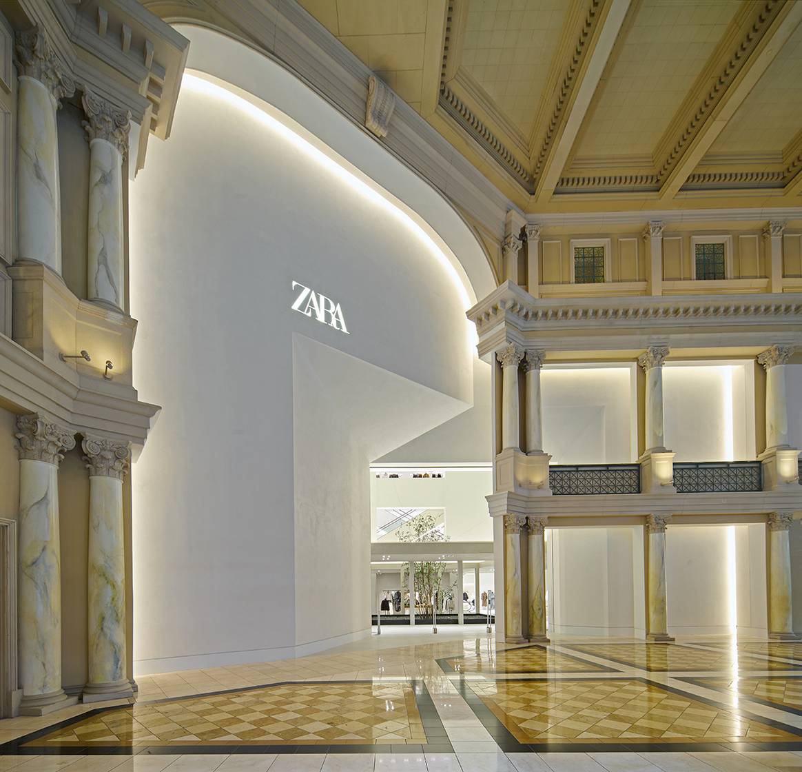 Tienda de Zara en el “The Forum Shops at Caesars Palace” de Las Vegas, Nevada (Estados Unidos).