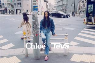 Chloé collaborates with footwear brand Teva