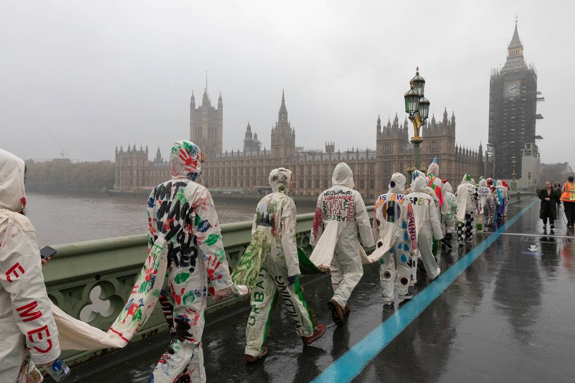 Image: Carnival of Crisis, Nexus Architecture by Professor Lucy Orta