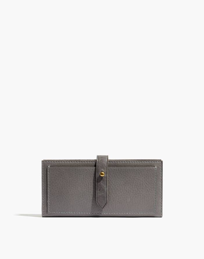 The Leather Post Wallet | Madewell