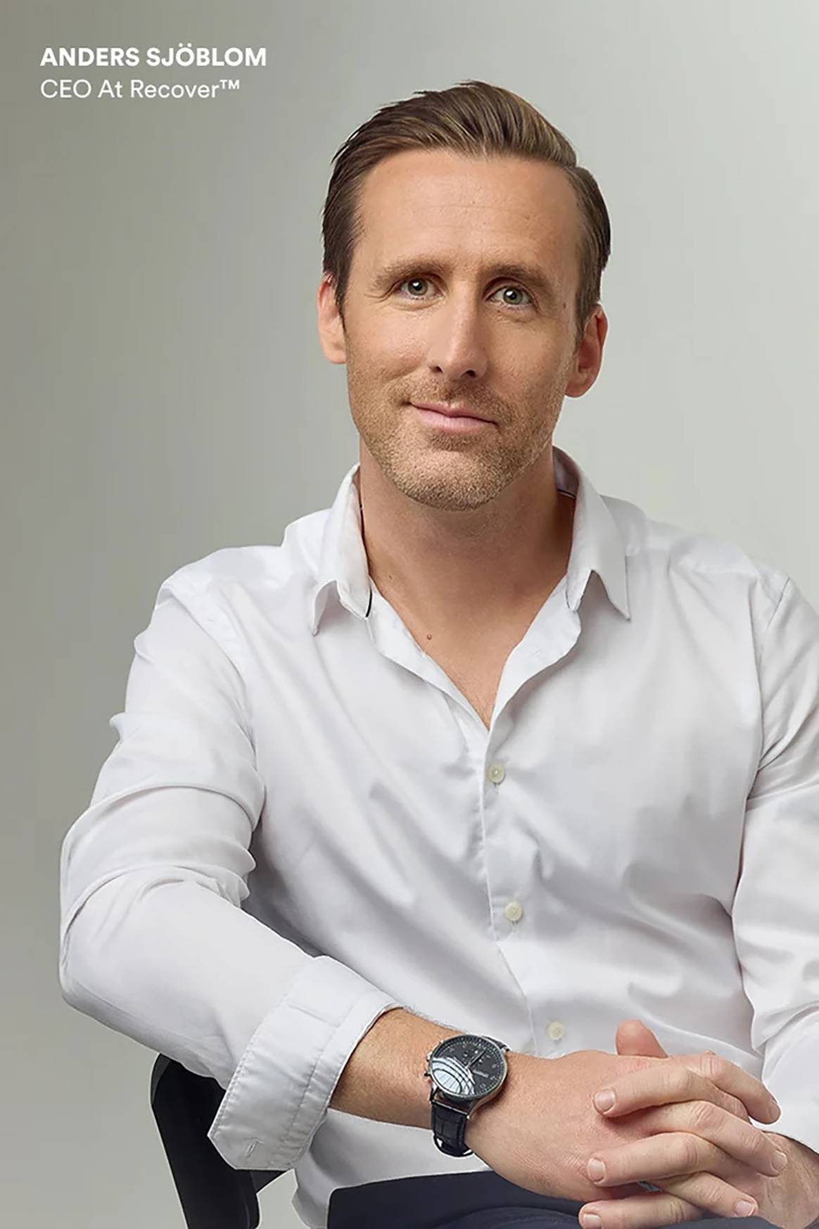 Anders Sjöblom, director ejecutivo de Recover.