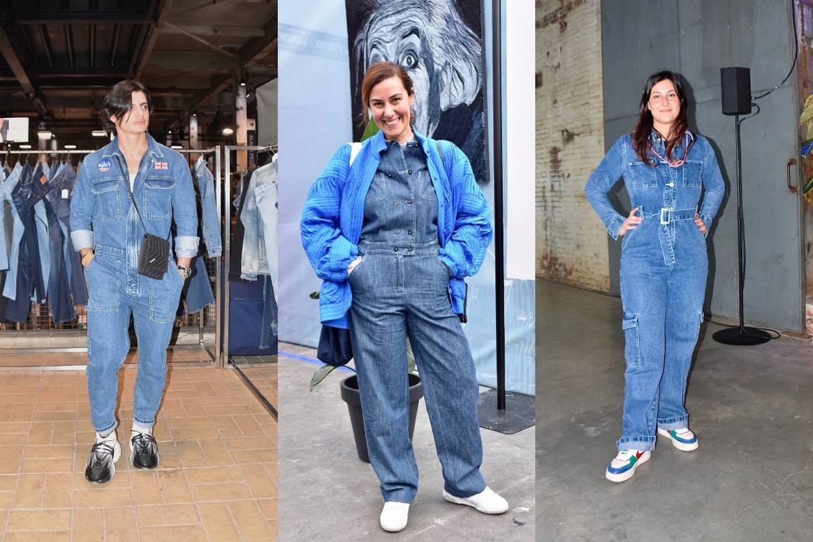 Beeld: All-Over-Denim op Kingpins.  | Credit: Alicia Reyes Sarmiento / FashionUnited