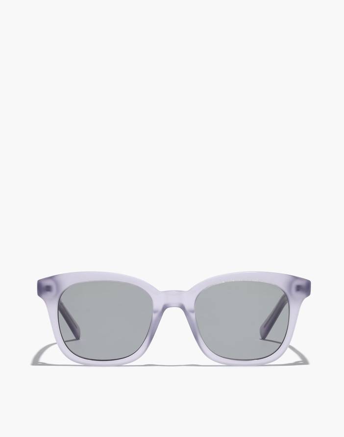ISO Madewell Venice Flat Frame in MILKY TORT MADEWELL Venice Flat-Frame Milky Tortoise Sunglasses Brown  main image 2