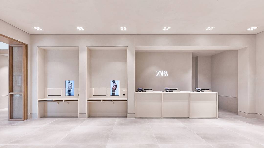 Zara “flagship store” at The Grove shopping centre in Los Angeles, California (US).