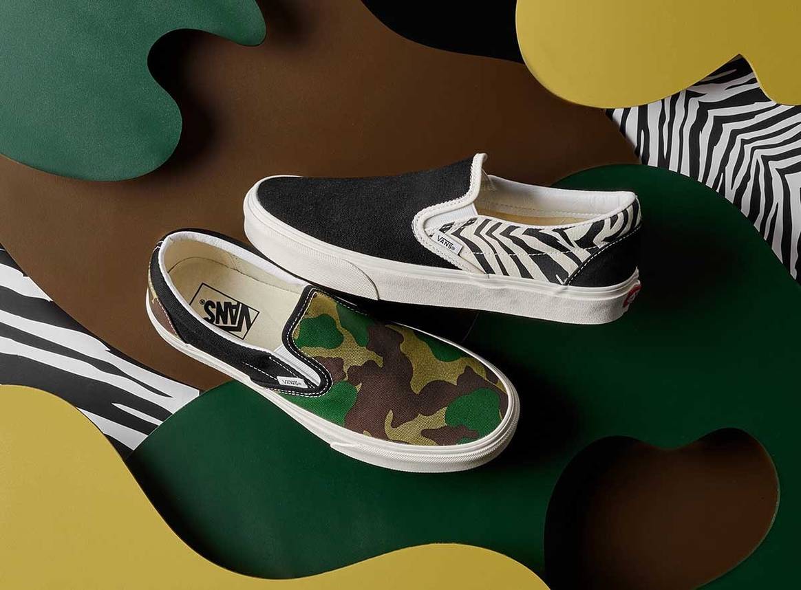 Vans rend hommage à ses débuts avec une collection de chaussures dépareillées