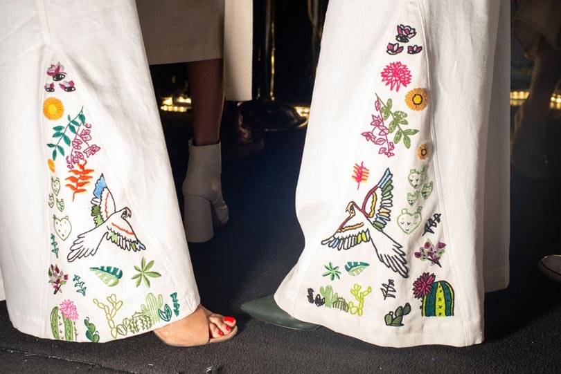 La moda sustentable de Amor & Rosas hace su debut en la semana de la moda