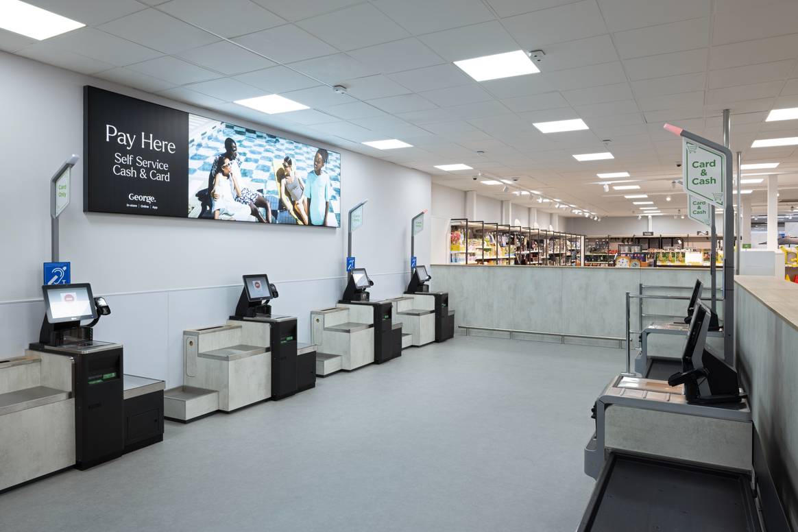 Asda's new George concept store.