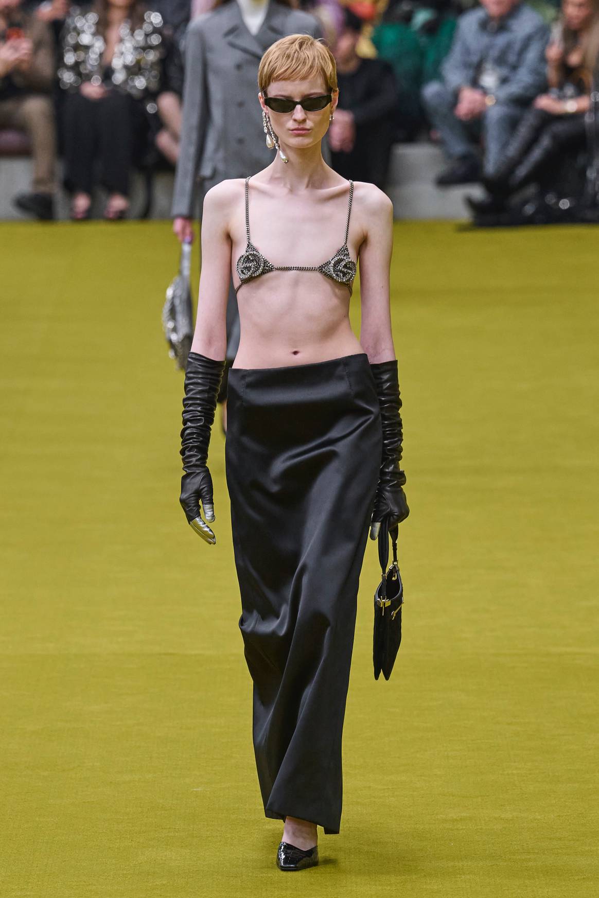 Nº1. Gucci FW23 Ready-to-wear. Imagen: Launchmetrics Spotlight.