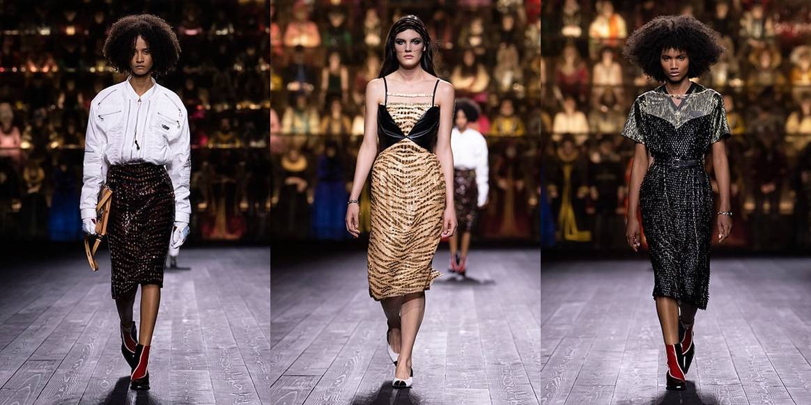 Louis Vuitton runway not lacking any drama in Paris