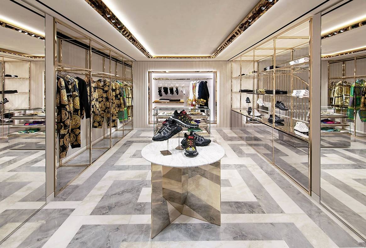 Pictured: Versace opens Paris flagship
