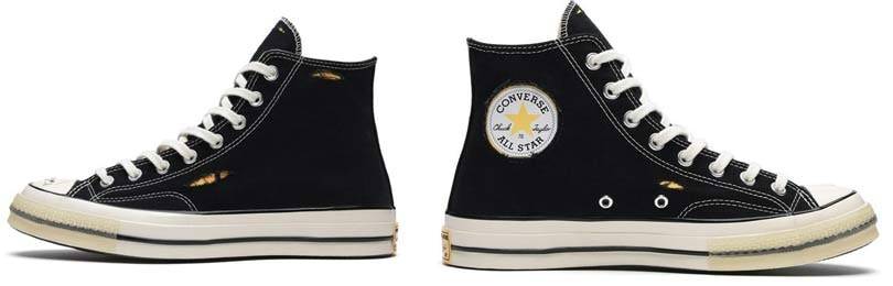 New Converse x Dr. Woo collab: sneakers that change color with wear and tear