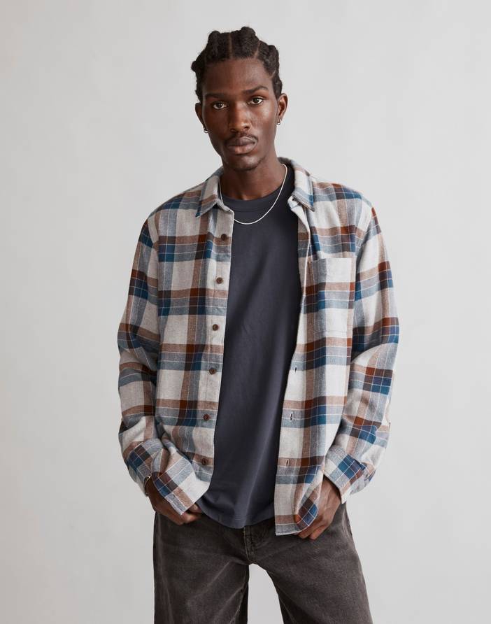 Sunday Flannel Perfect Long-Sleeve Shirt | Madewell