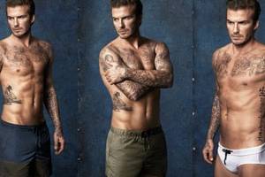 David Beckham swimwear