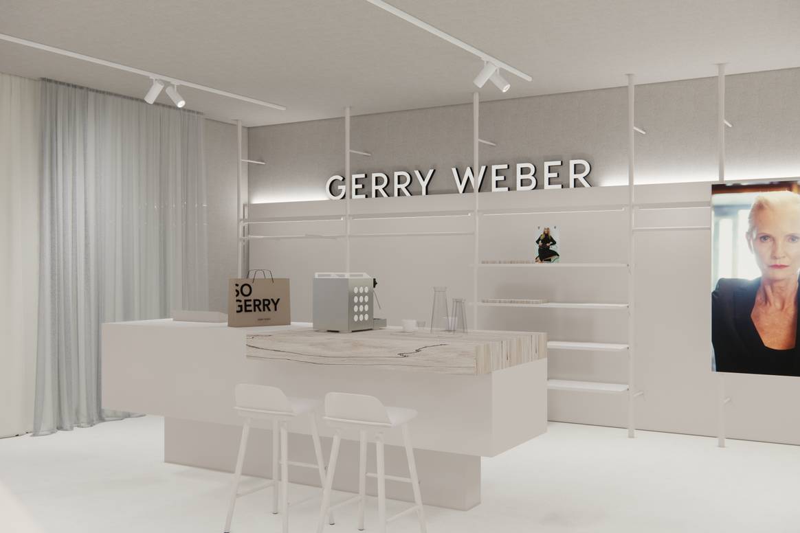 Neues Shopkonzept von Gerry Weber. Bild: Gerry Weber